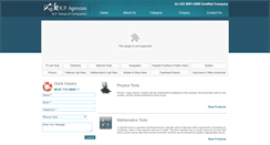 Desktop Screenshot of kpagenciesambala.com